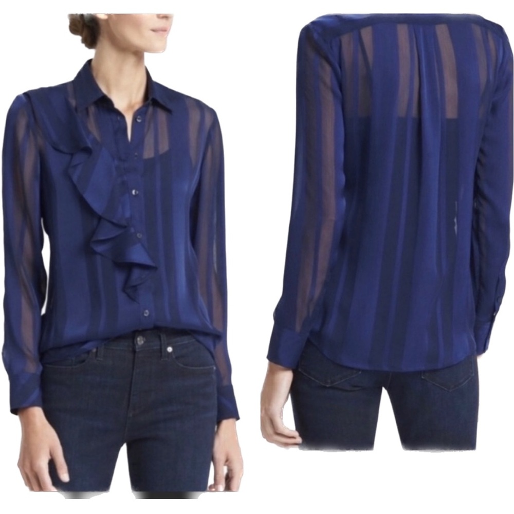 Banana Republic Shadow Striped Dillon Shirt